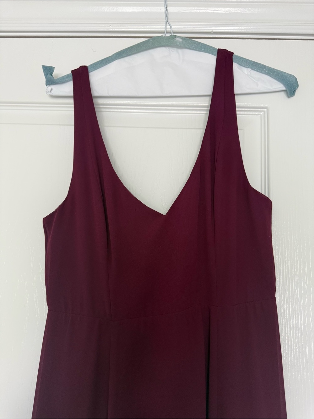 Show Me Your MuMu Burgundy Jenn Maxi dress